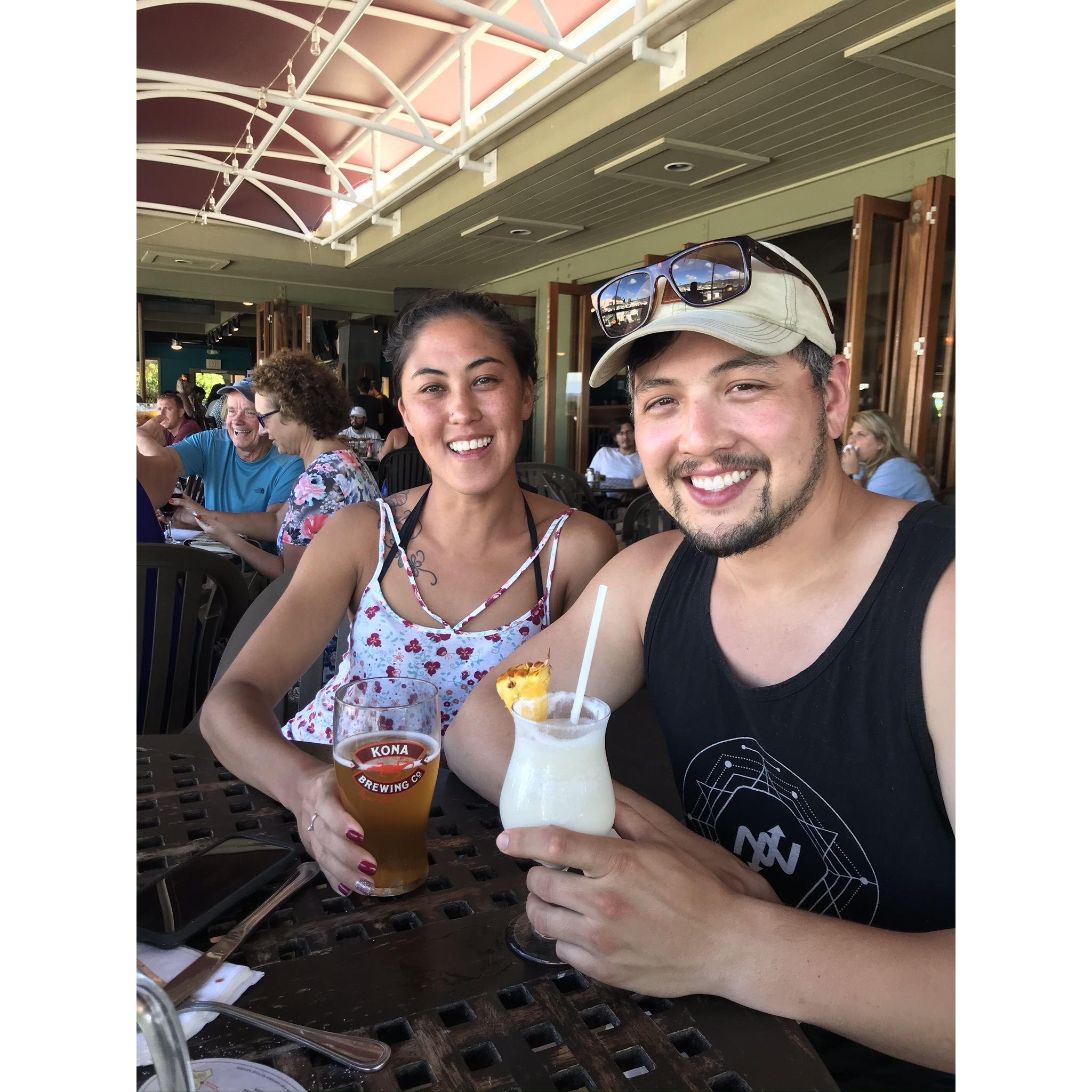 drinks @ Kona Brewing Co