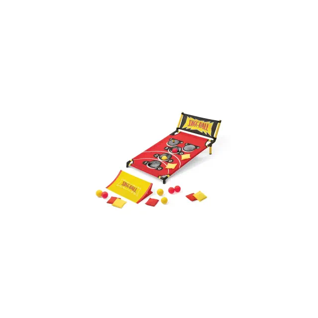 Eastpoint Skee-Ball Cornhole Indoor & Outdoor Game Set 2 Ways to Play Toss or Roll Includes 8 Skee Balls