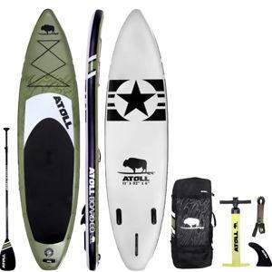 Stand Up Inflatable Paddle Board - Army Green