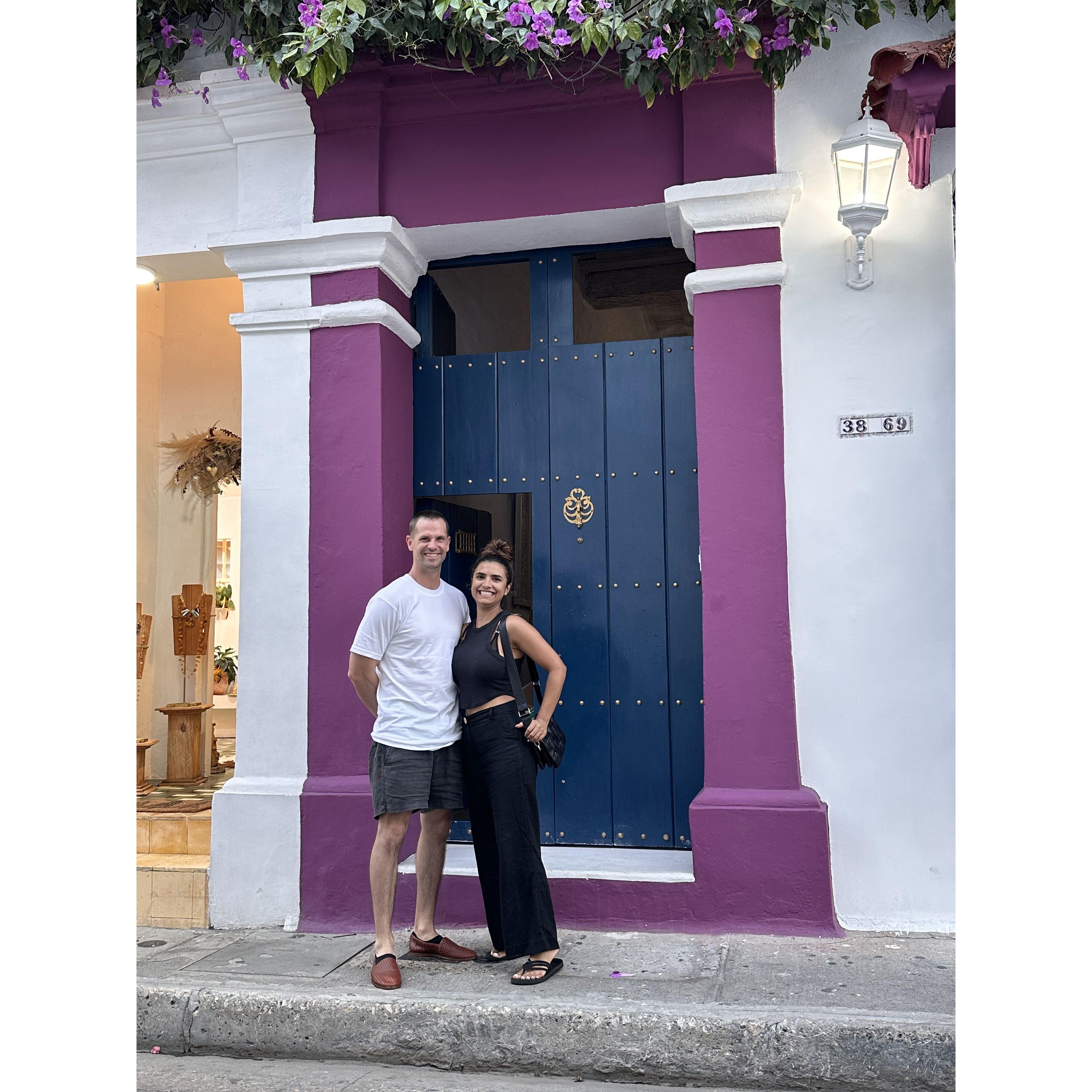 Our most recent trip to Cartagena, Colombia 🇨🇴 where we were deciding if this was the place we wanted to get married at. This was initially our first choice :)
Caleb loves Cartagena and its gastronomy!