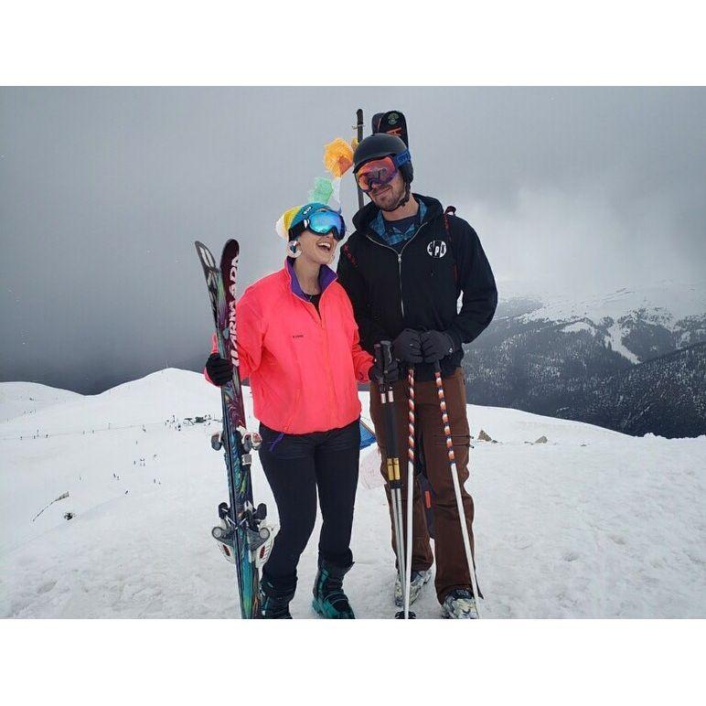 First time skiing A-Basin's East Wall