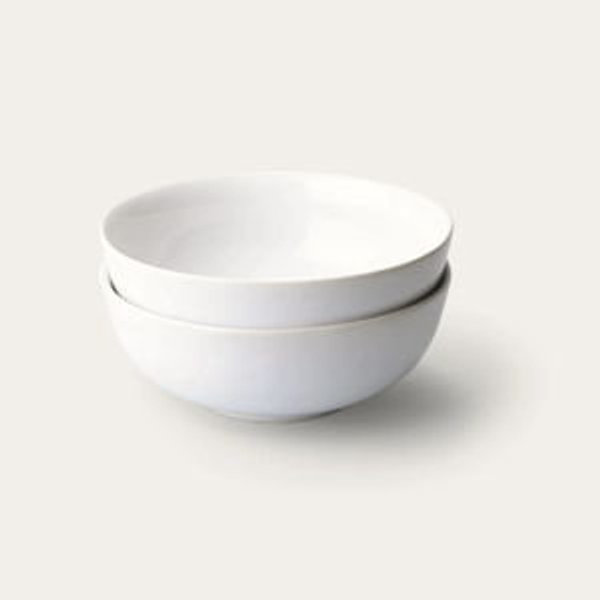 Ramen Bowls - glossy pearl white