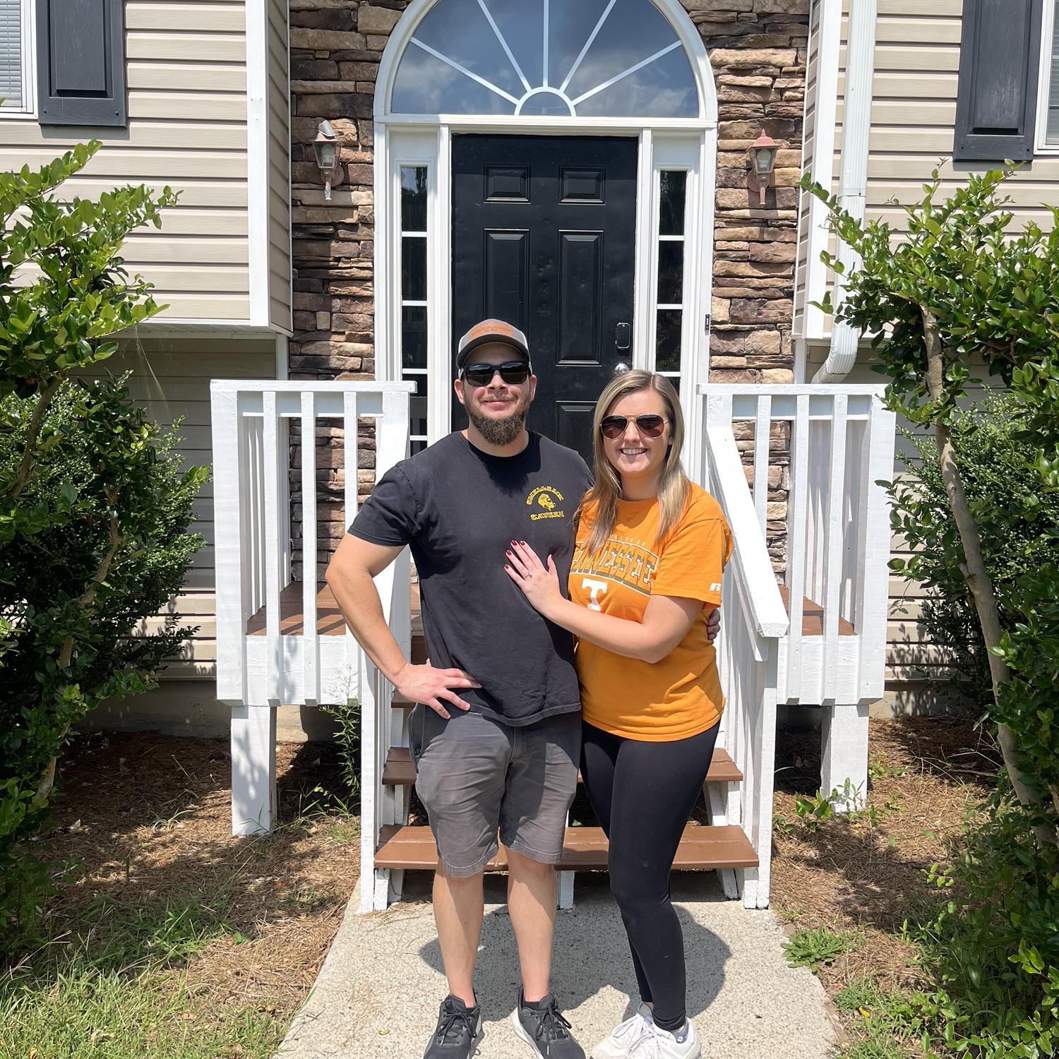 the day we moved to our new home state of Georgia
