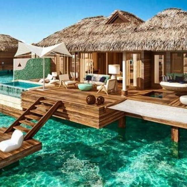 One Night in Over-the-water Bungalow