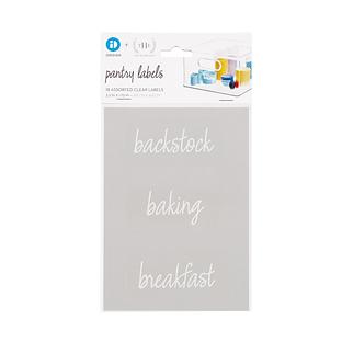 The Home Edit by iDesign Pantry Labels Pkg/18
