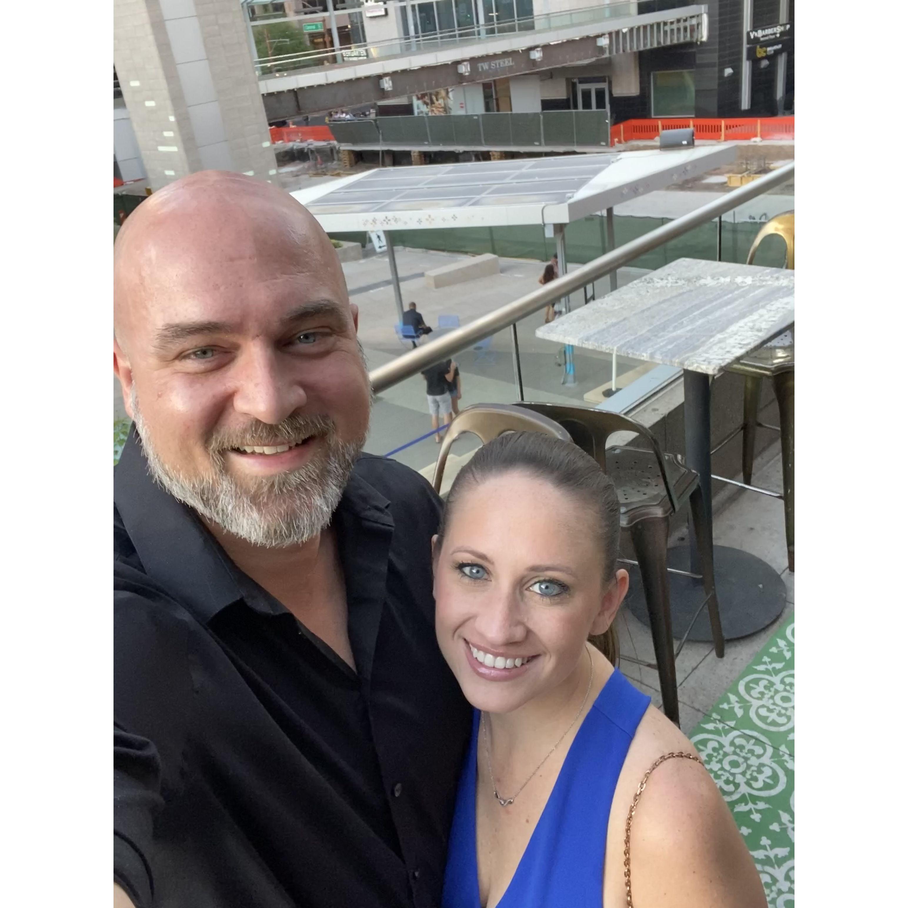 Comedy show for our 1 year anniversary