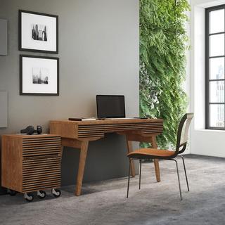 Mid-Century Modern 44" Writing Desk