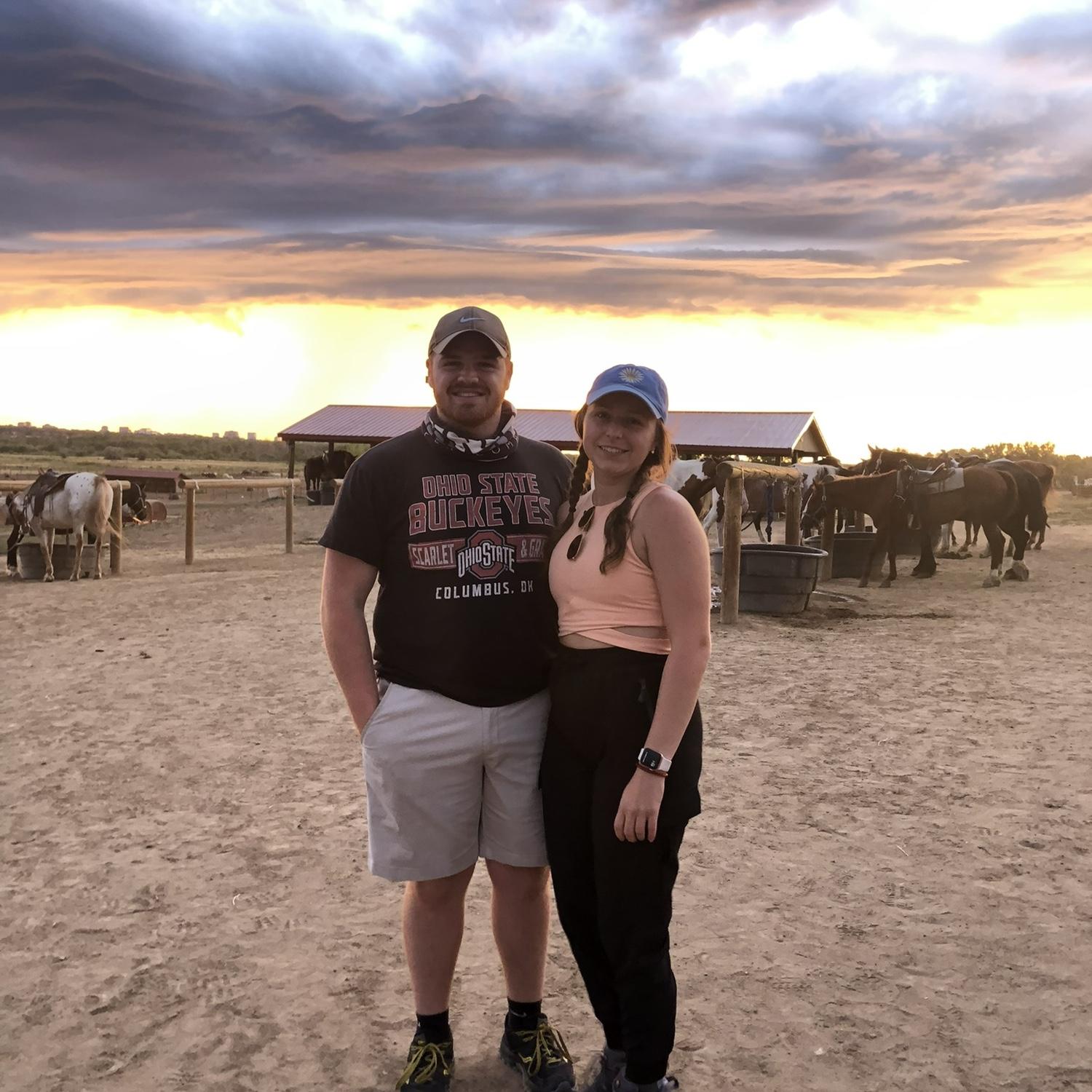 Horse back riding in Denver