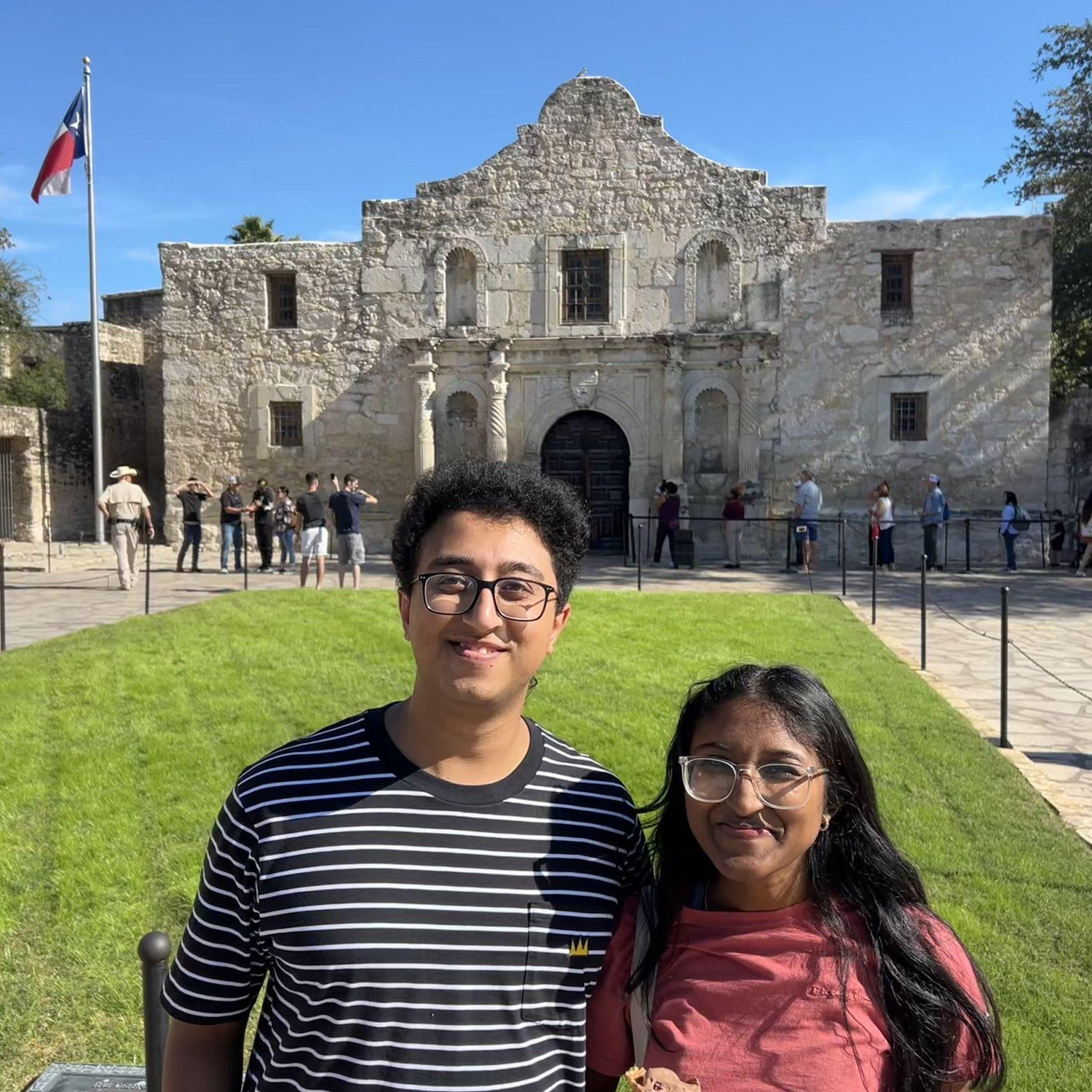 We took a day-trip to San Antonio on a friend's personal plane. Not only did this experience excite the aviation nerd in Aishu, but it was also both of our first visits to the Alamo!