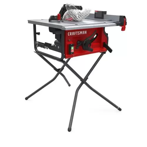 CRAFTSMAN 10-in Carbide-Tipped Blade 15-Amp Table Saw