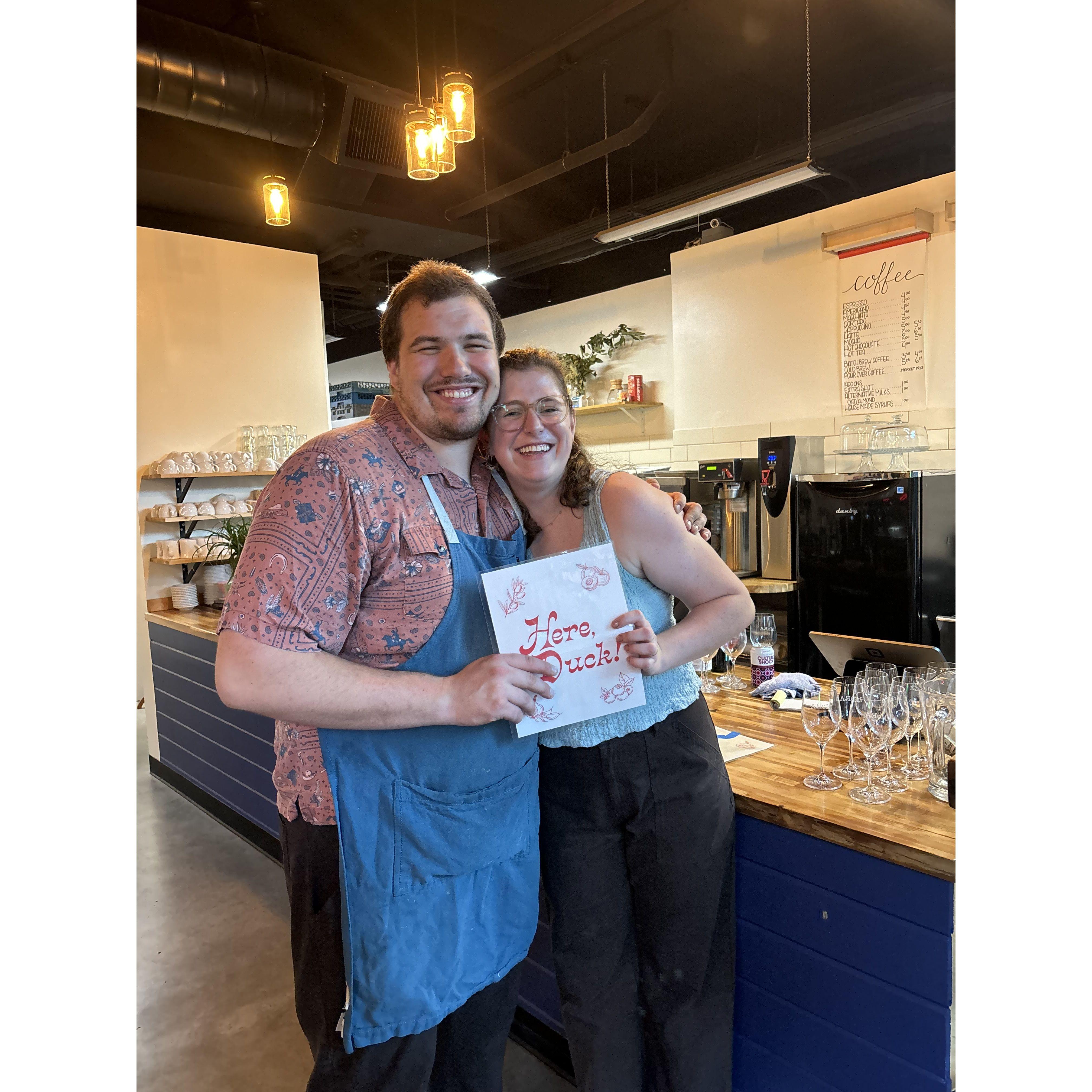 Starting in 2024 Duke wanted to share his AMAZING pasta with family, friends, and neighbors. Our community really showed up for us! By pop up number 3 we sold out in 1 hour!
