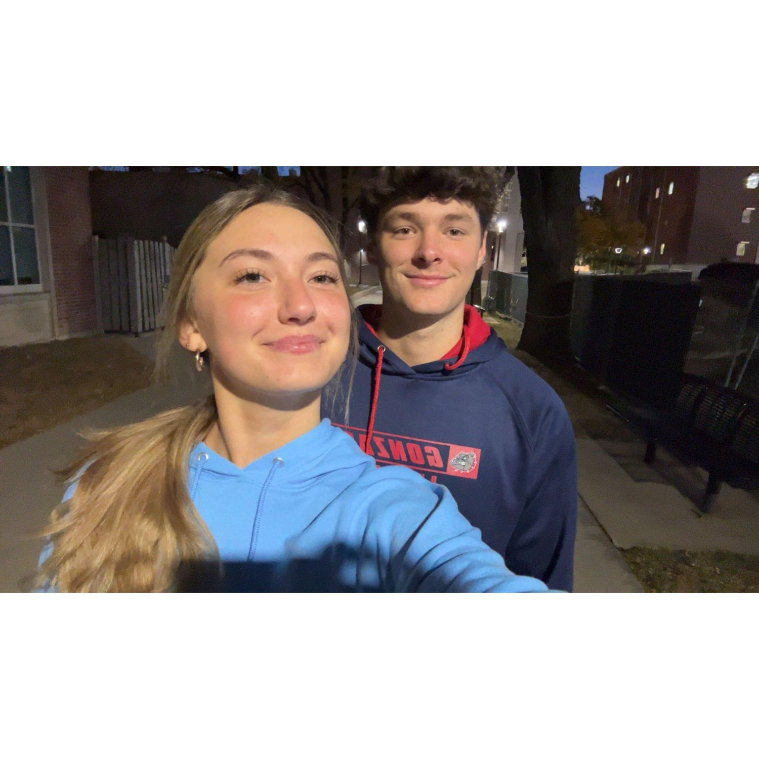 Favorite activity to do together is take walks!