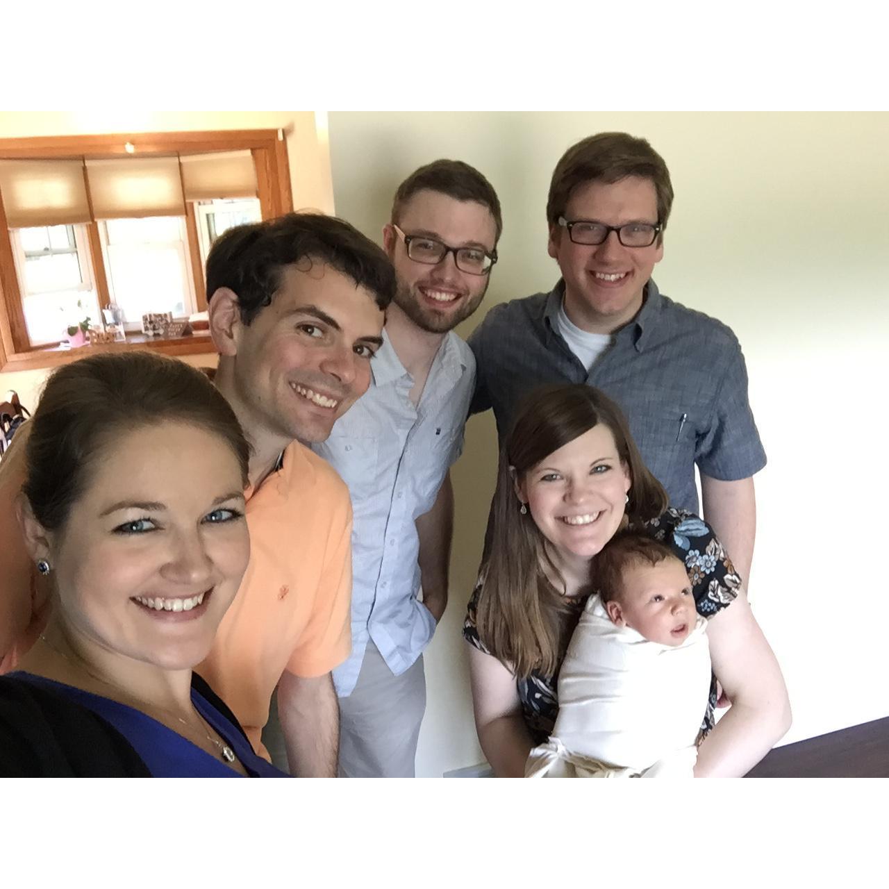 July 2017 - Maple Grove, Minnesota - Spending time with the Bouchers