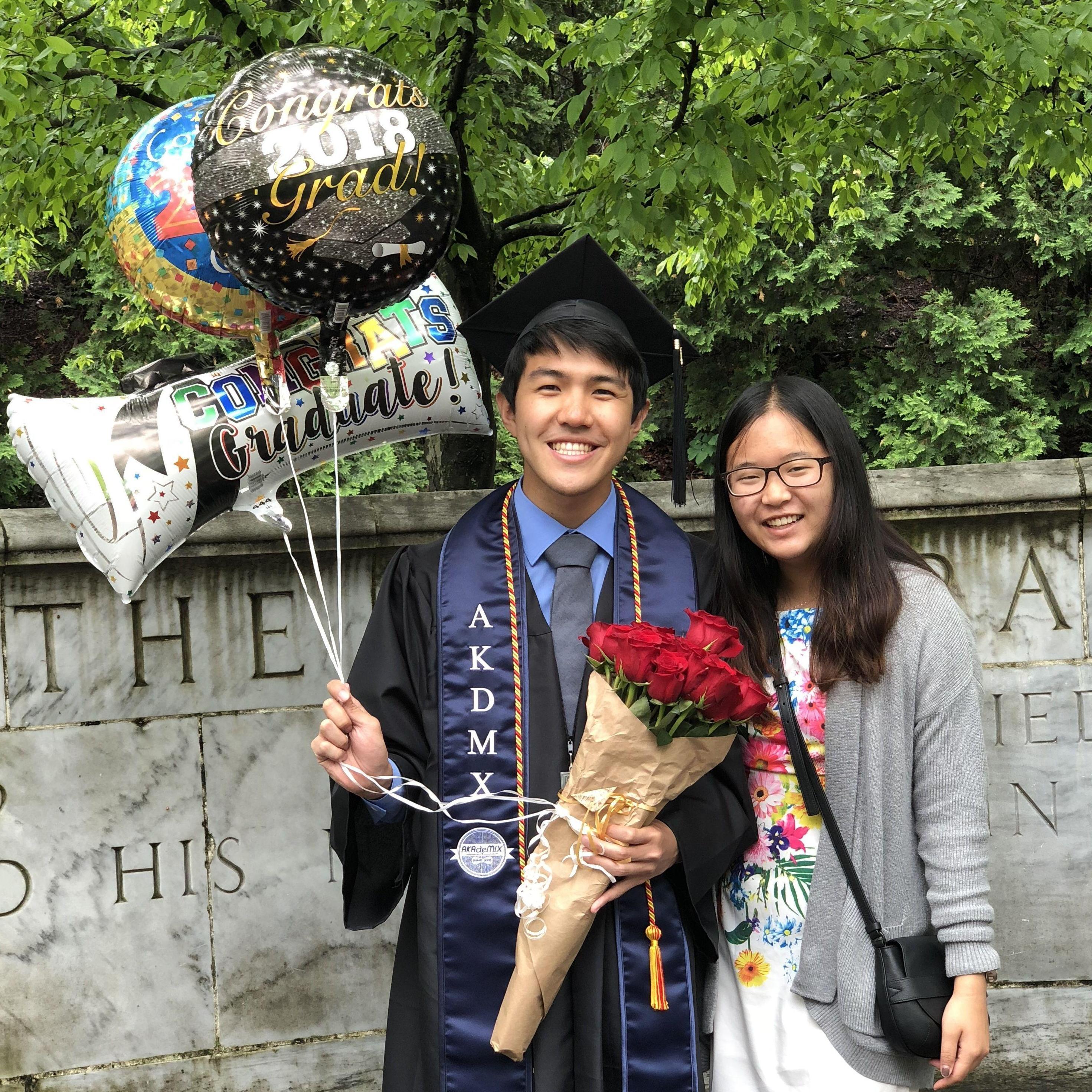Daniel graduated in 2018 and moved to Seattle for work. We started the beginning of three years of long distance. :(