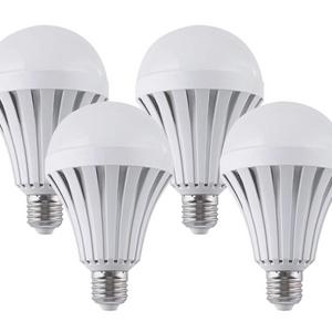 CTKcom LED Light Bulbs 7W (4 Pack)- Emergency Lamps Household Lighting Bulbs Human Body Induction,Saving Energy Intelligent Light Rechargable Electricity 65W Equivalent 6500K White Bulb120V E26/E27