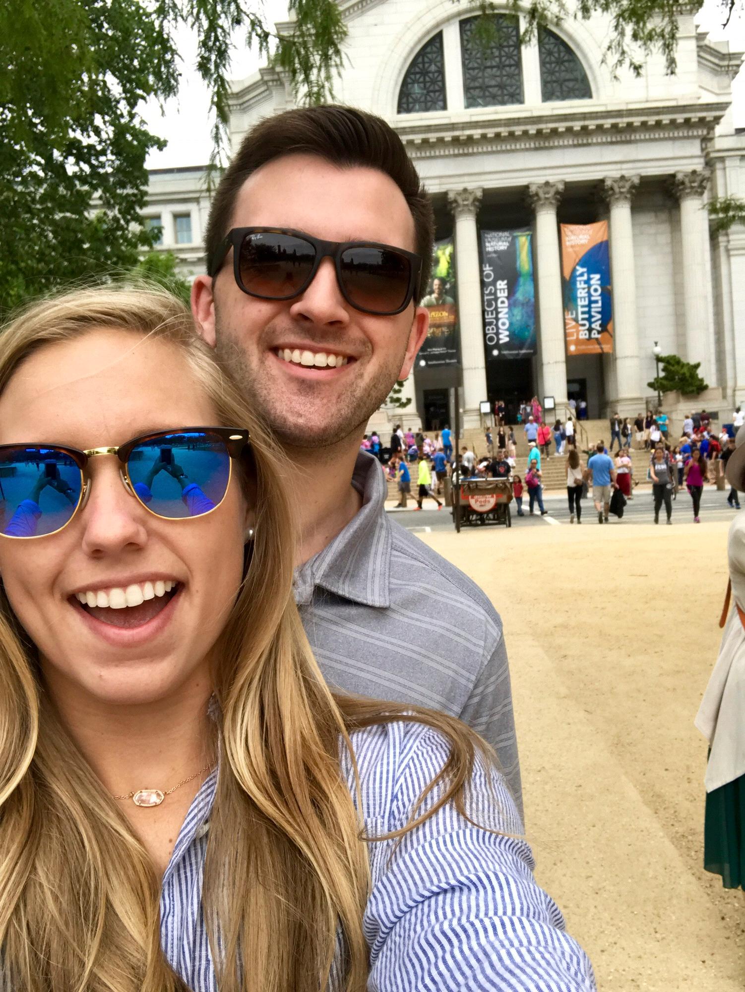 First weekend trip together in DC