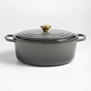Le Creuset ® Signature 8-Qt. Thyme Enameled Cast Iron Oval Dutch Oven