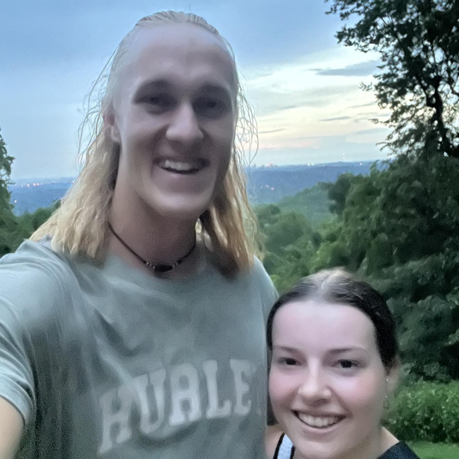 First date was a hike!