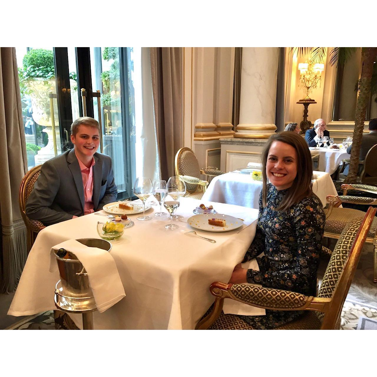 Most memorable dining experience at Le Cinq. Paris, France - March 2017