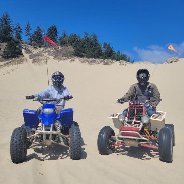 Didn't take long for Charli to get her own quad