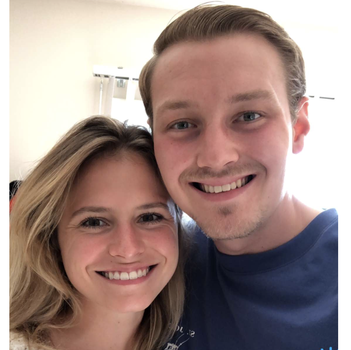 The Fourth of July is one of Annamarie's favorite holidays. She visited Will for a special 4th in 2018 where they watched fireworks at the capitol.