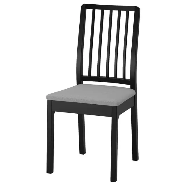 EKEDALENChair, black/Orrsta light gray