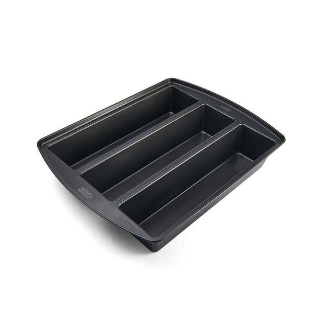 Chicago Metallic 26783 Professional Lasagna Trio Pan, 12.5 in by 3 in by 2.5 in, Silver