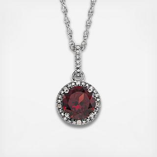Halo Pendant Necklace
