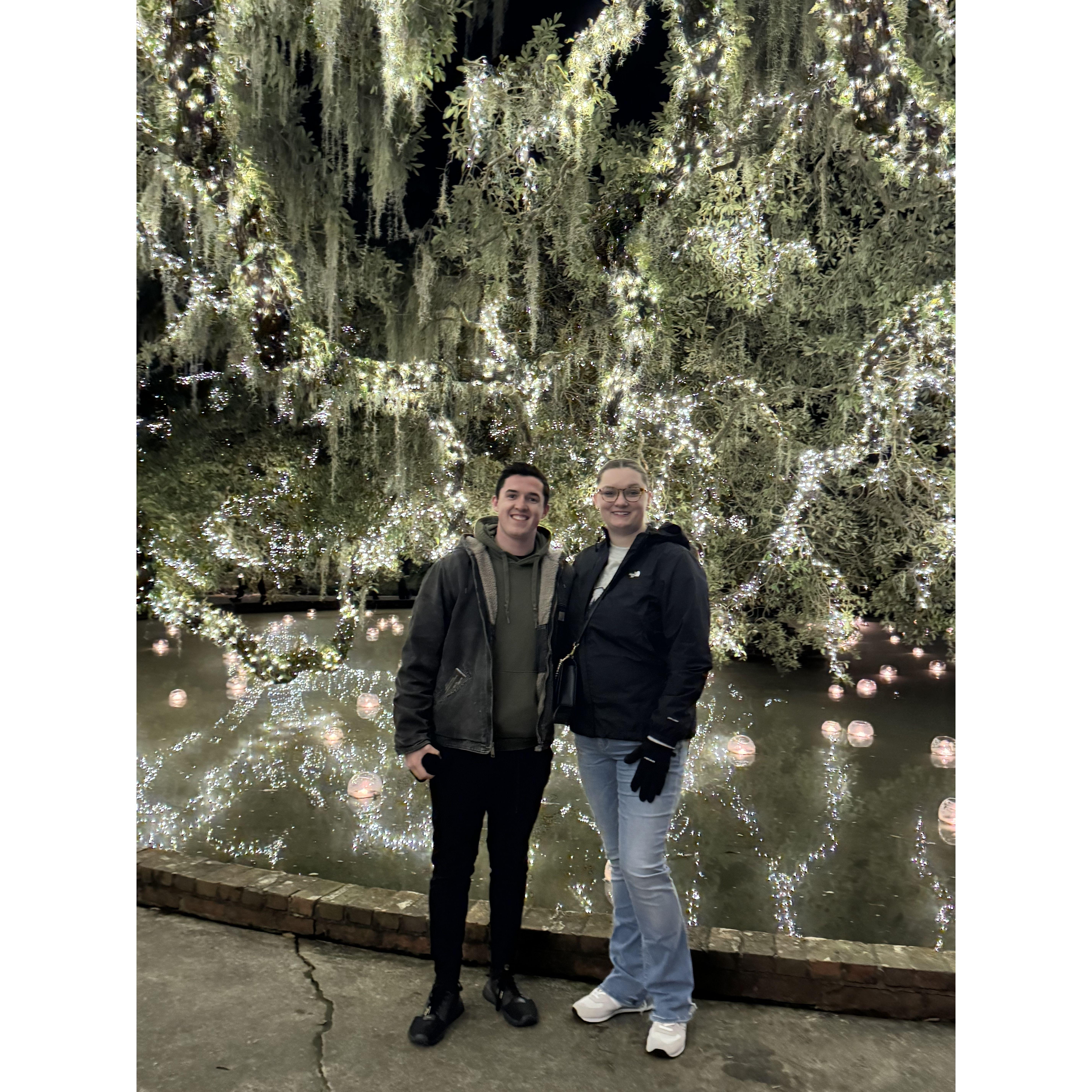 Night of 1,000 Candles @ Brookgreen Gardens (Where he proposed)