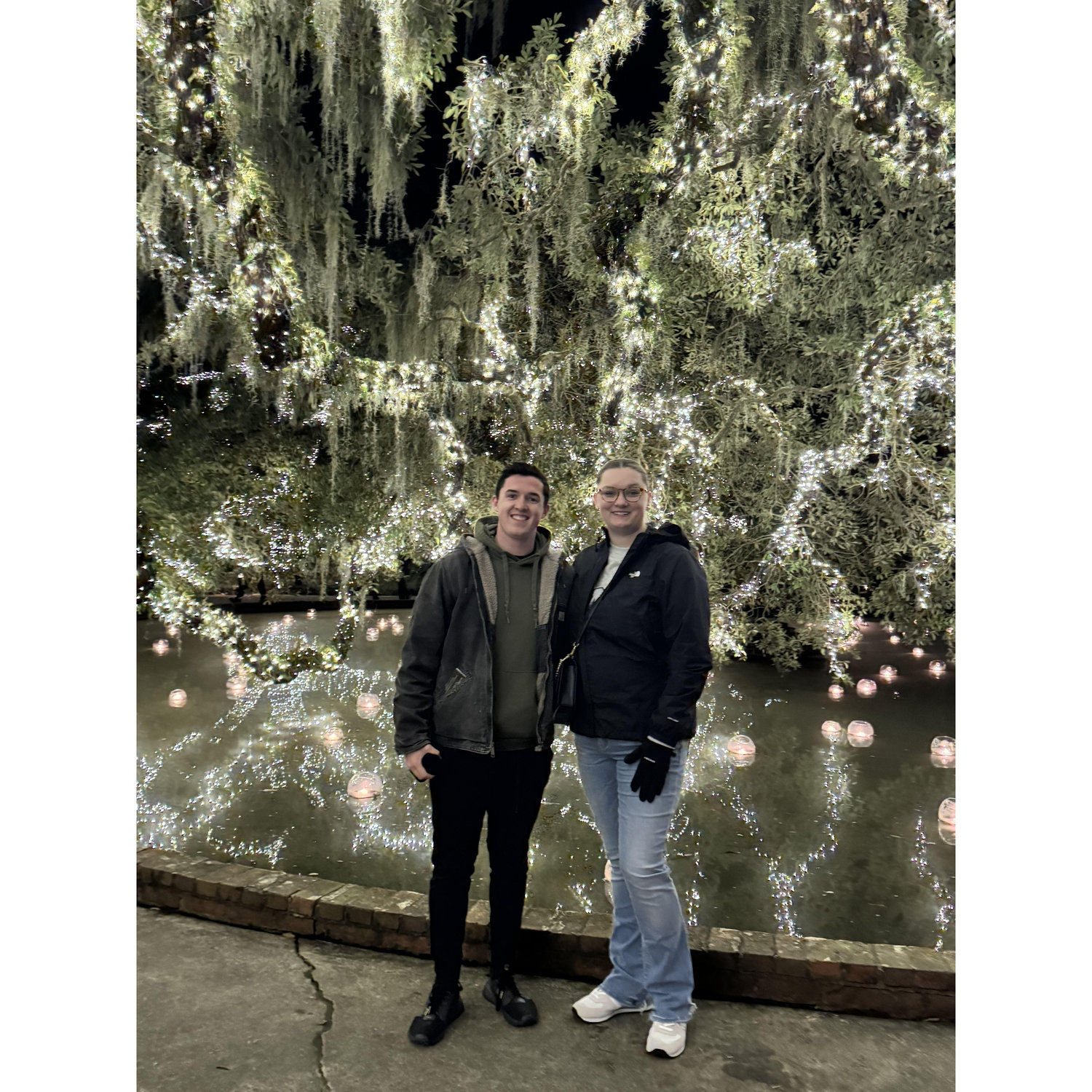 Night of 1,000 Candles @ Brookgreen Gardens (Where he proposed)