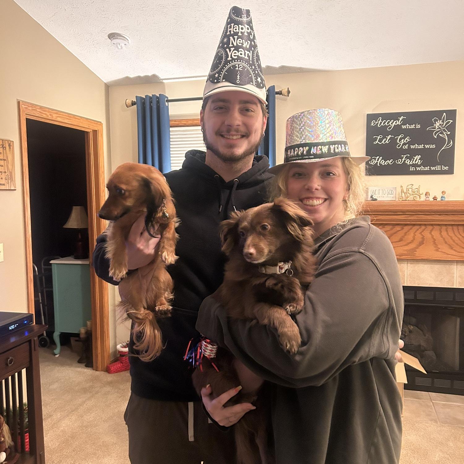 HAPPY NEW YEAR!! The year we get married!