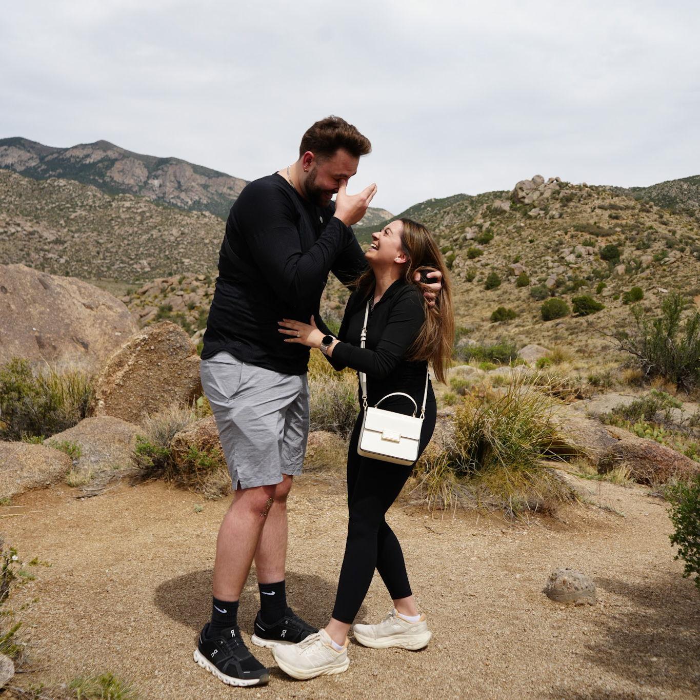 May 24, 2025: She said YES! Gabriel started crying.