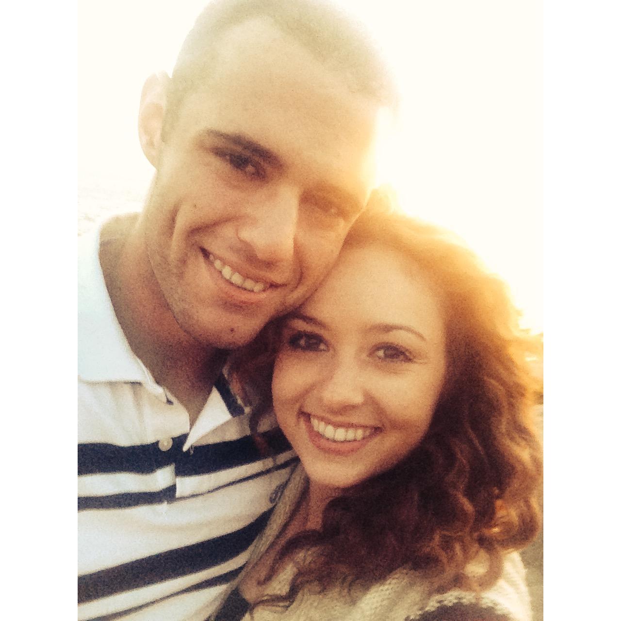 Right after we said "I love you" for the first time!