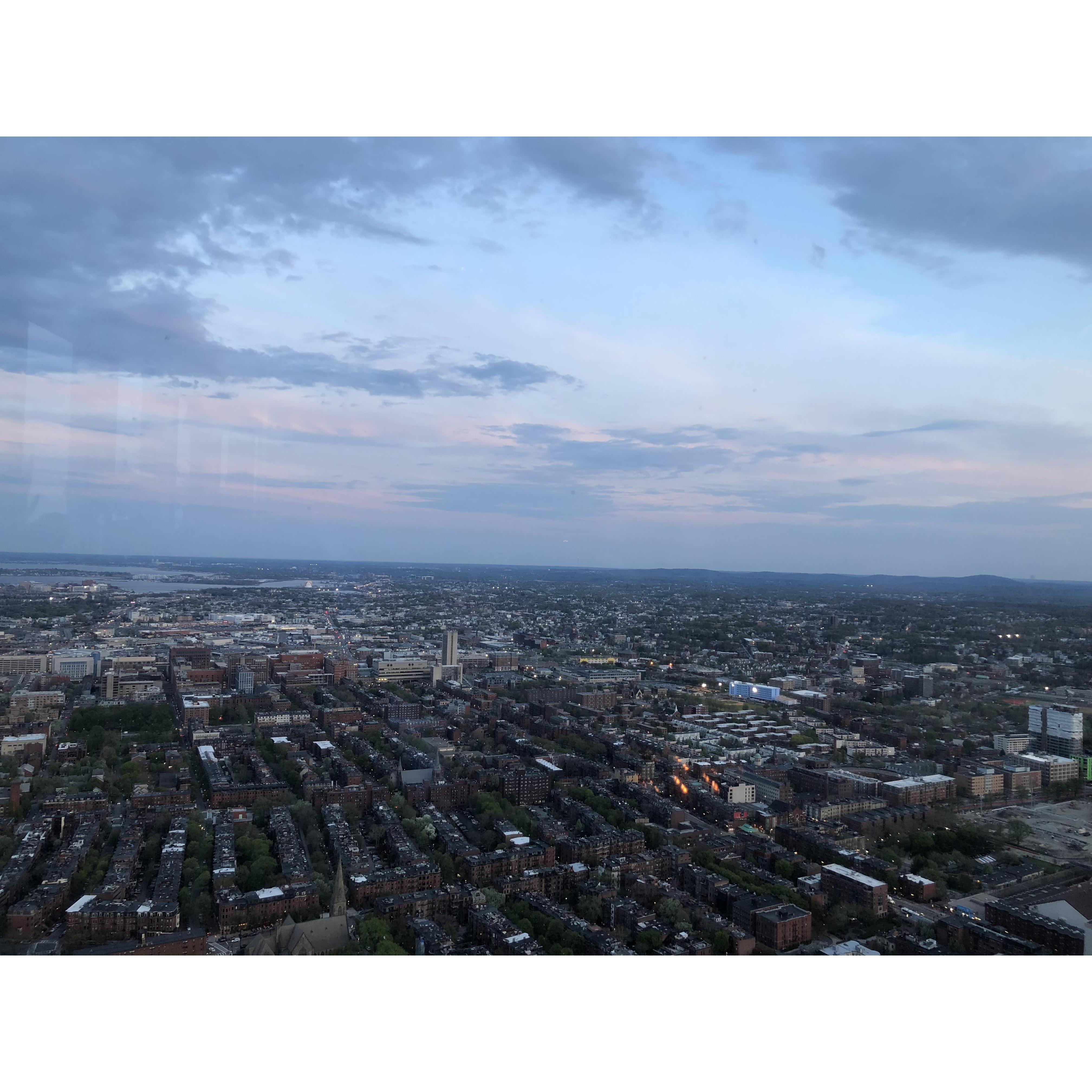 View from the top