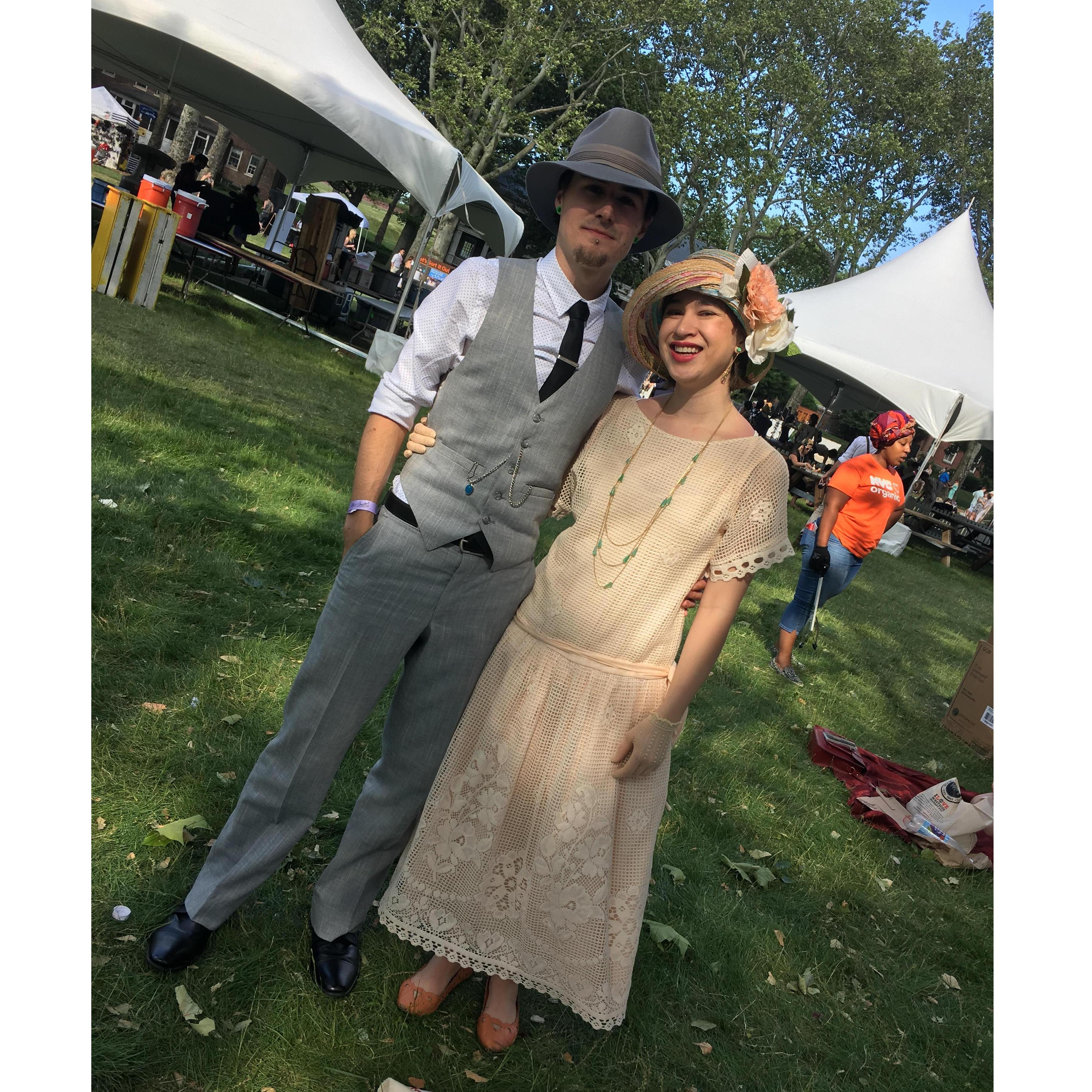Sometimes we dress fancy.  
Jazz Age Lawn Party 2016