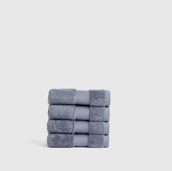 Turkish Ultra Plush Washcloth (Set of 4) - Mineral