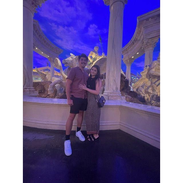 For our 5 year anniversary, we went on a trip with close friends back to lovely Las Vegas!! Almost got married by Elvis! (JK) 07|19|2022