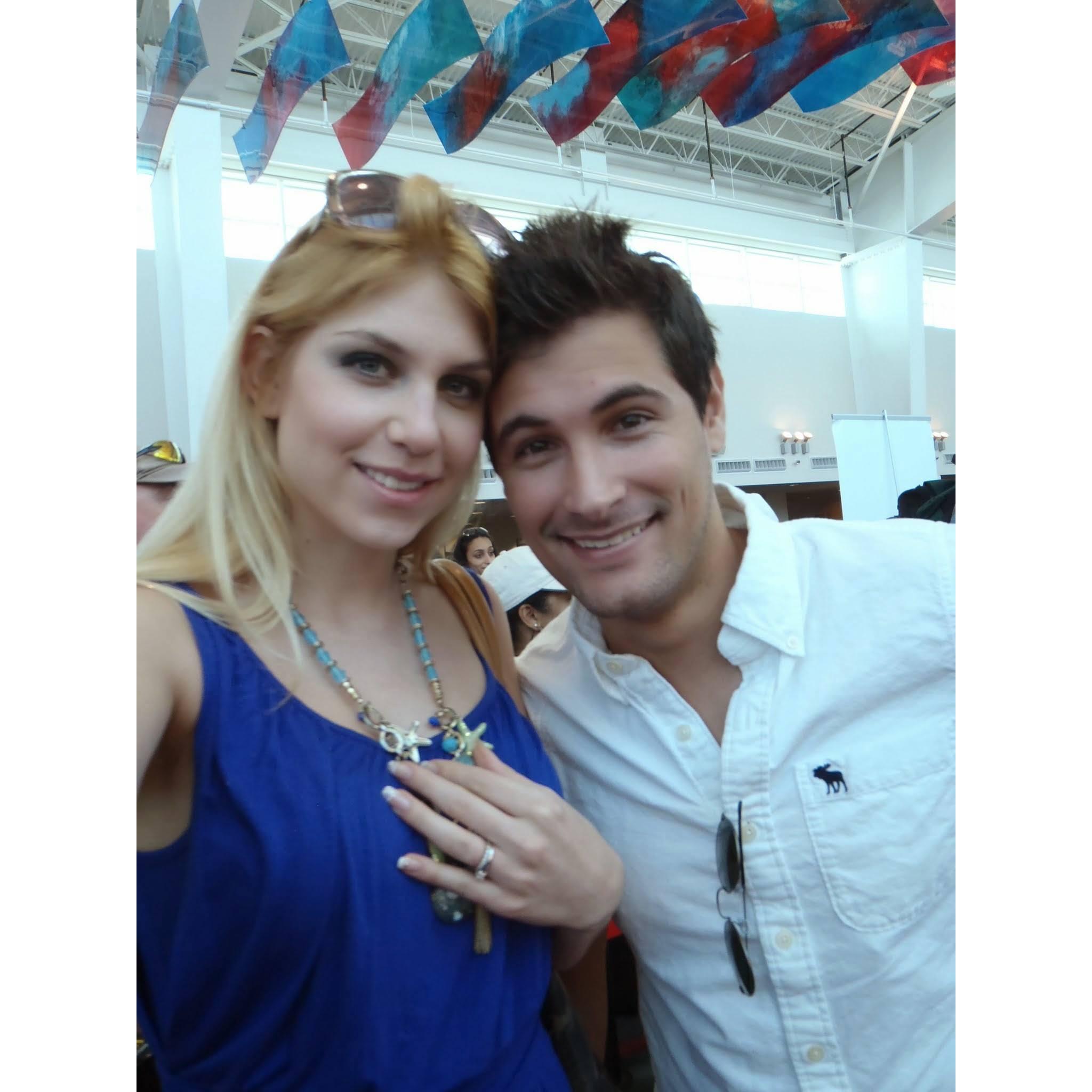 Our first cruise together! Gaspar surprised me and bought us a cruise! We has so much fun!