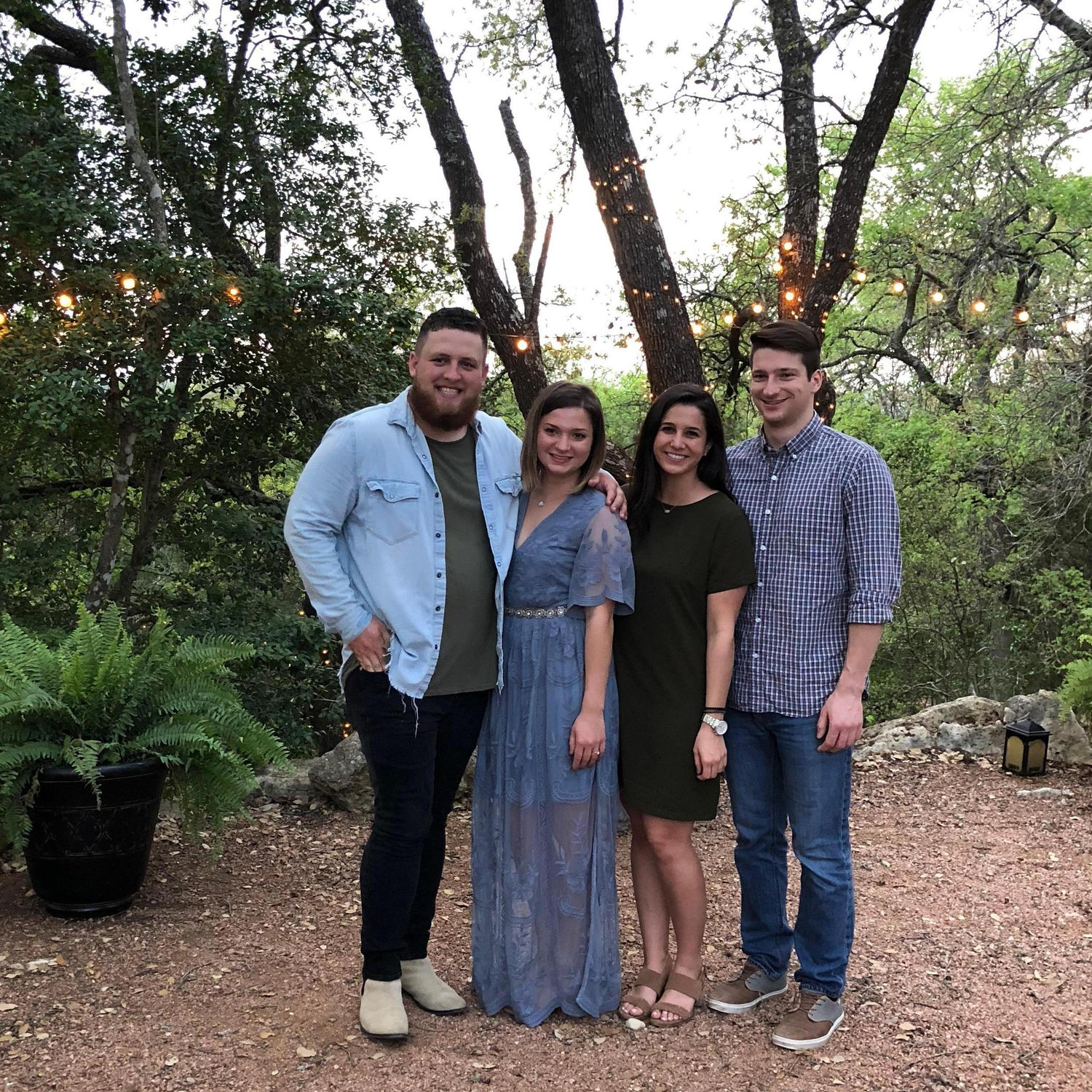 Jessie & Dustin's engagement party in San Marcos