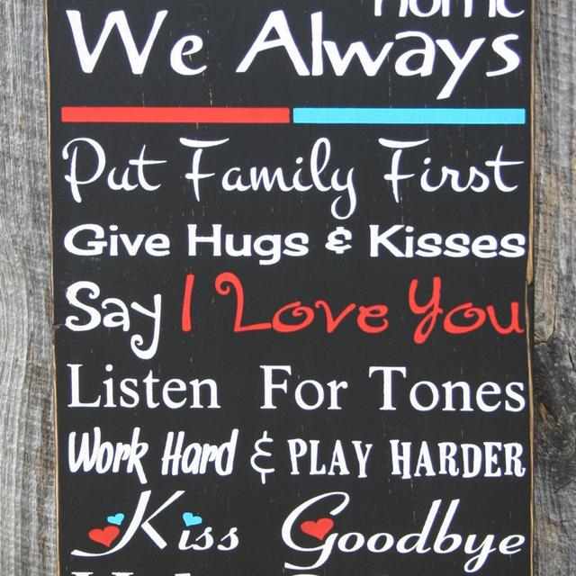 Firefighter Sign, Teacher Sign, Firefighter Teacher Couple, FF Decor, Thin Red Line, Custom Wood Sign - In This Firefighter & Teacher Home