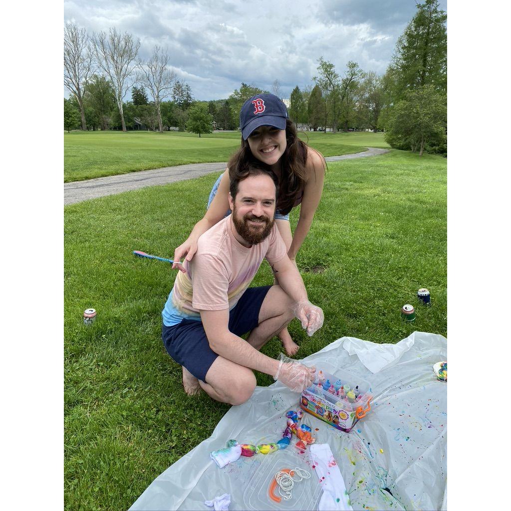 Tie Dying during Covid 2020