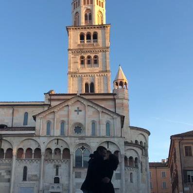 The moment just after I said yes in Modena.  It was simply the happiest moment of our lives...so far. ;)