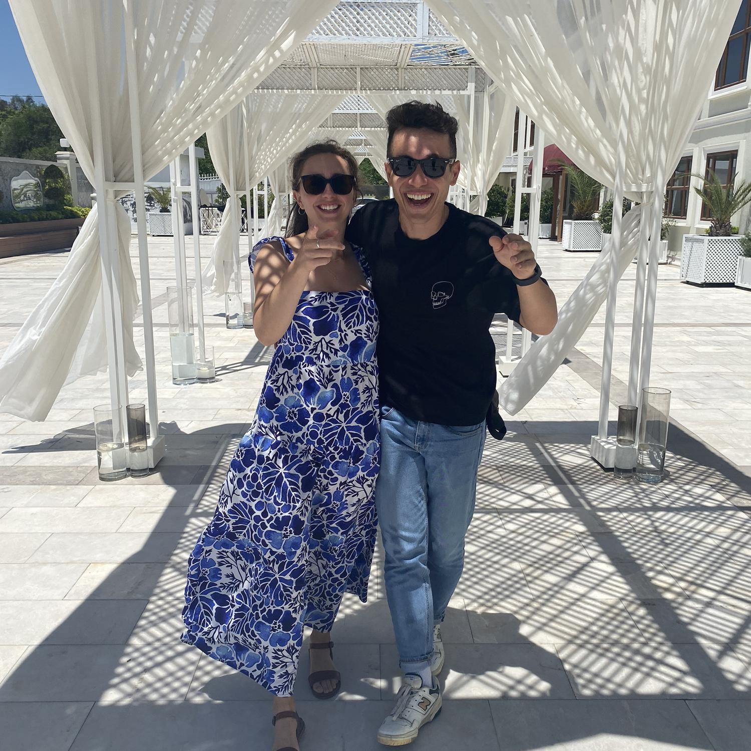 Scoping out the turkey wedding venue