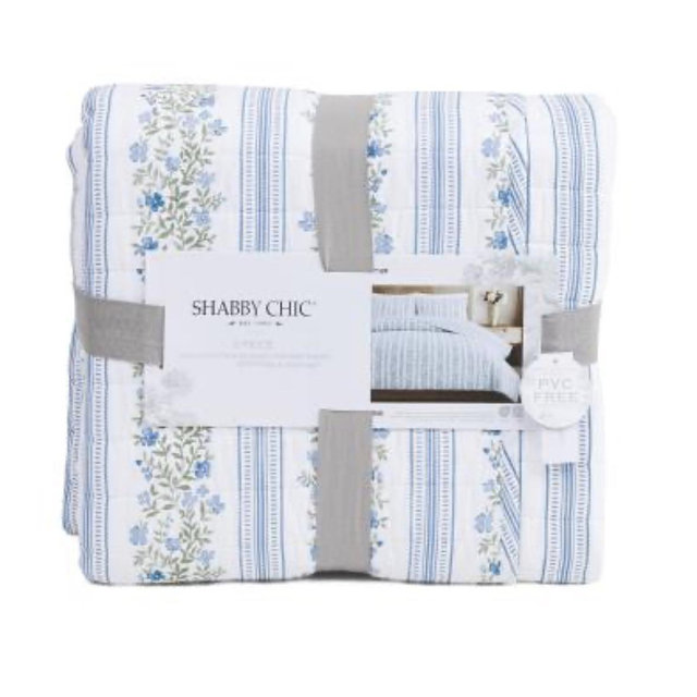 Floral Stripe Quilt Set | Comforters & Quilts | TJ Maxx