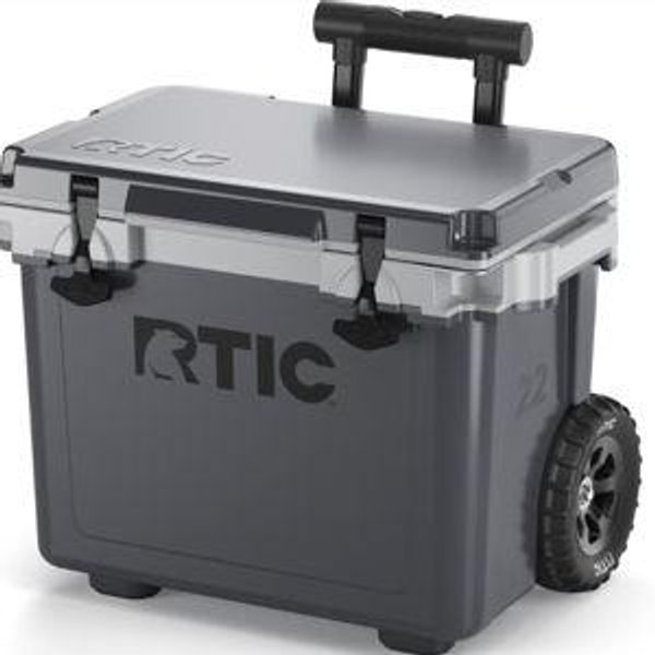 22 QT Ultra-Light Wheeled Cooler - Dark Grey