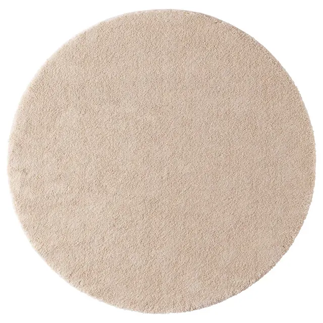 STOENSE Rug, low pile, off-white4 ' 3 "