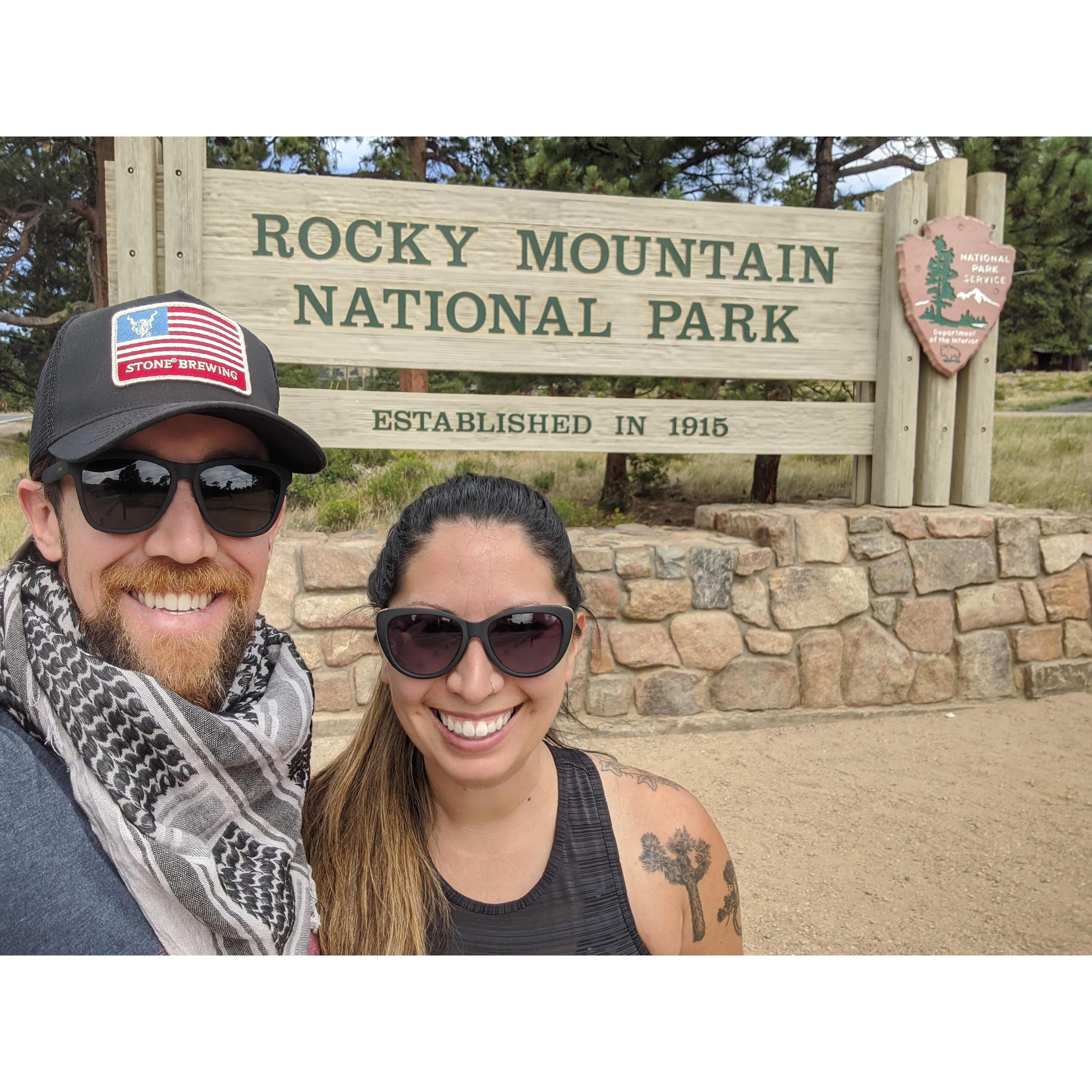 In the earlier stages of COVID-19, we took a trip out to Colorado, renting a camper van and driving all around Rocky Mountain National Park and through towns big and small on the way.