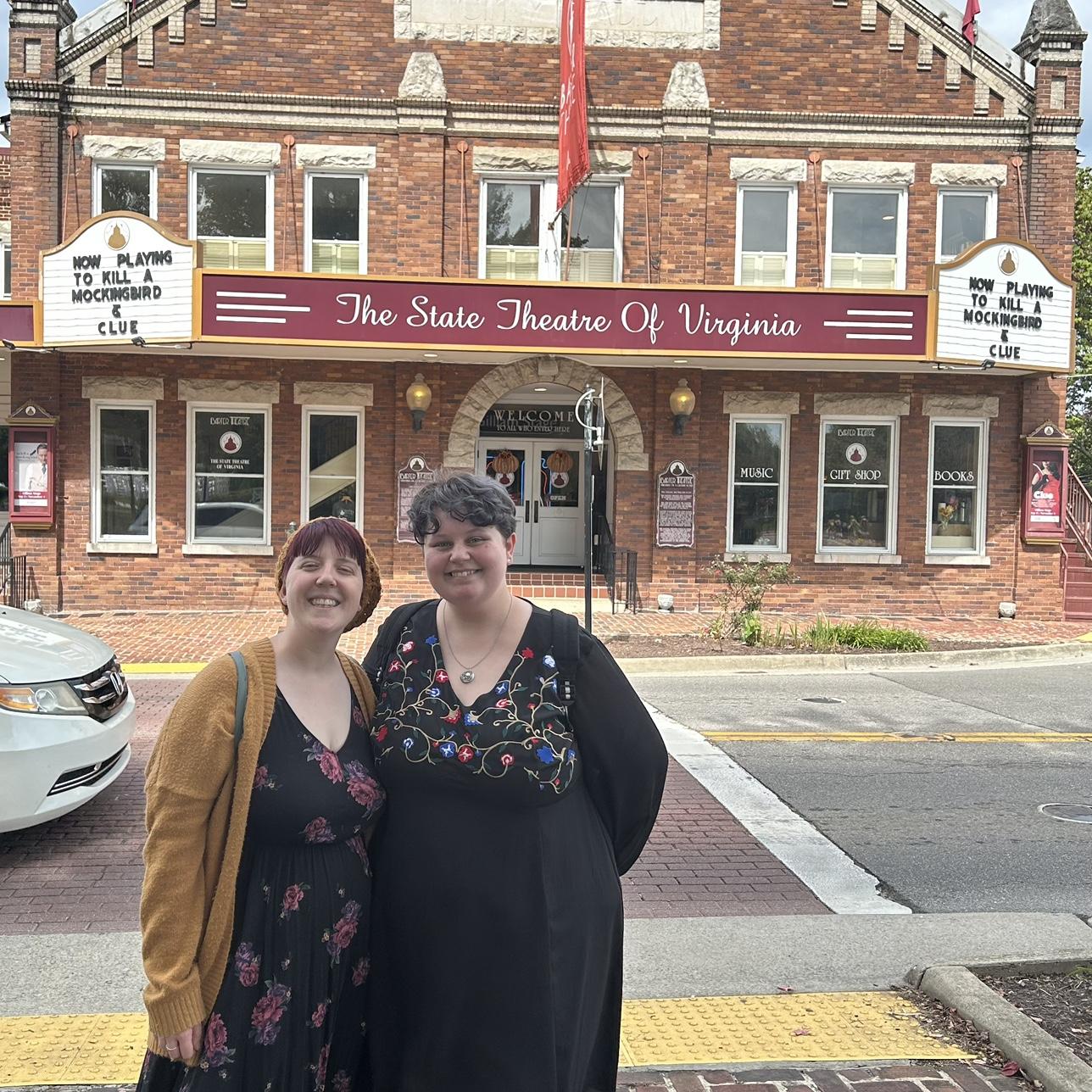 Amanda’s first visit to the Barter Theatre, Sawyer’s favorite theatre