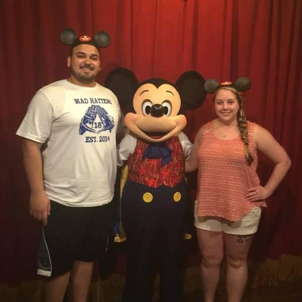 Meeting Mickey at Magic Kingdom!