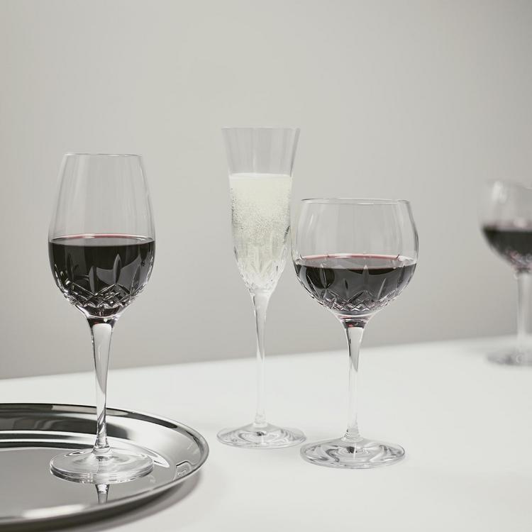 Lot De 6 Verres à Vin Waterford Lismore En Cristal - Ballon 11.5 Oz - Fabriqué En Irlande